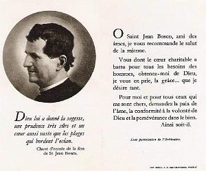 Priere - St Jean Bosco